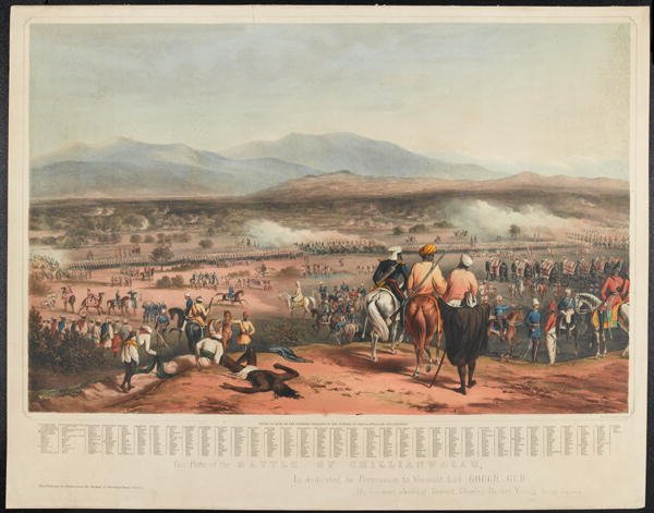 Battle of Chillianwallah on the 13th of January, 1849