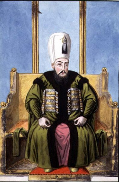 Ahmed I (1590-1617) Sultan 1603-17, from A Series of Portraits of the Emperors of Turkey, 1808