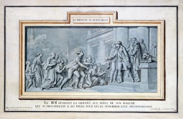 Servitude in France is Abolished, 1783