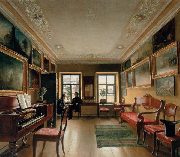 Interior of a Manor House, 1830s