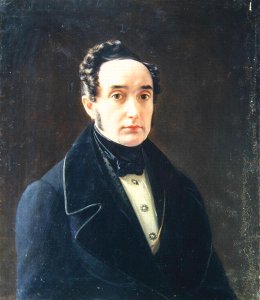 Portrait of the author Ivan Panayev 1812-62