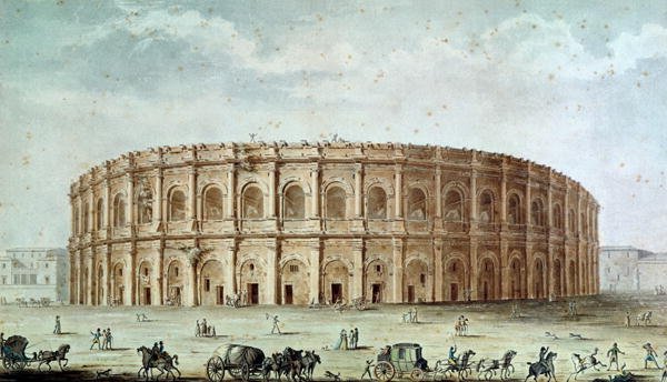 View of the Roman Amphitheatre