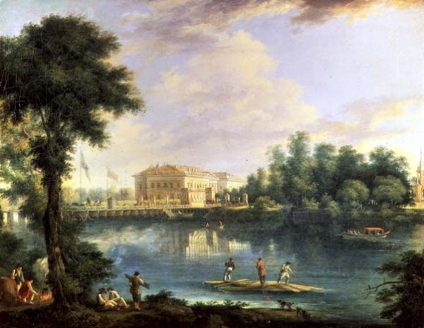 View of the Kamennostrovsky Palace, St. Petersburg