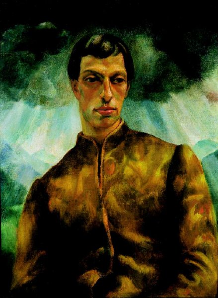 Portrait of a Man Jozsef Pecsi c. 1923