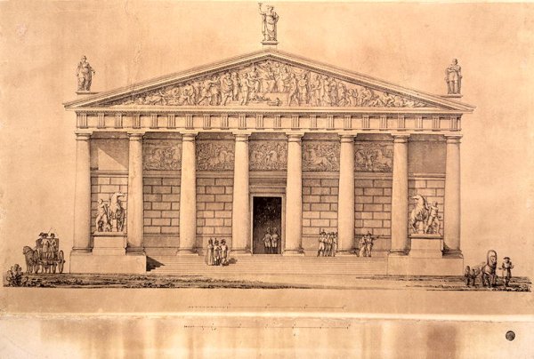 The Riding School of the Imperial Guards, St. Petersburg