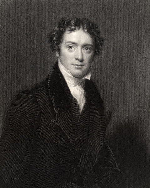 Michael Faraday, engraved by J. Cochran, from National Portrait Gallery, volume V, published c.1835