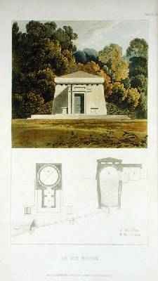 An Ice House, from Ackermanns Repository of Arts, published 1817