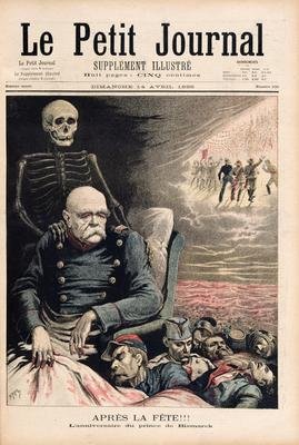 After the Party Birthday of the Prince of Bismarck from Le Petit Journal 14th April 1895