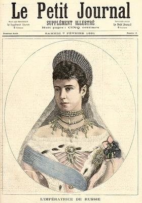 Empress of Russia from Le Petit Journal 7th February 1891