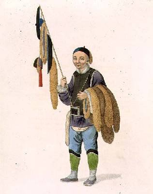 A Furrier plate 43 from The Costume of China