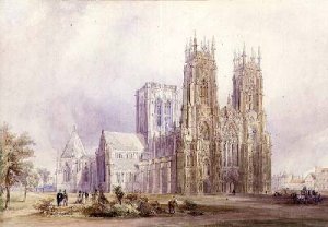 York Minster north west view