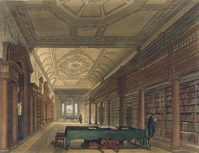 Interior of the Library of Christ Church
