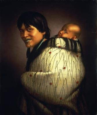 Ana Rupene and child 1880