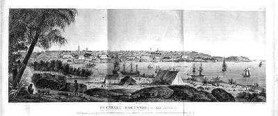 View of Sydne Capital of the English Territory in New Holland
