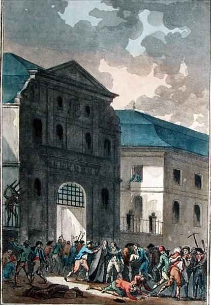 The Pillage of the Saint Lazare Convent