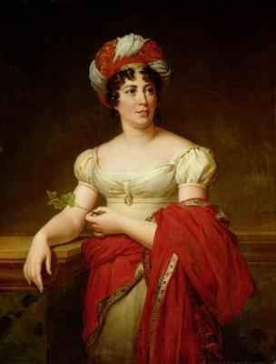 Portrait of Madame de Stael 1766-1817