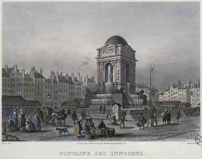 The Fountain of the Innocents Paris