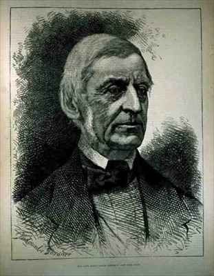 The Late Ralph Waldo Emerson 1803-82