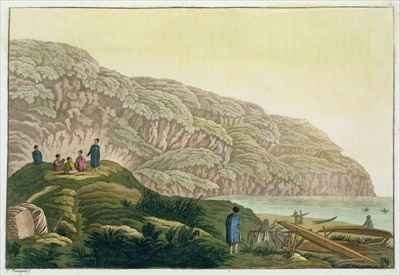 Captain Cook 1728-79 in Alaska during his voyage