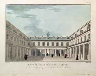 Entrance to the Lycee Condorcet