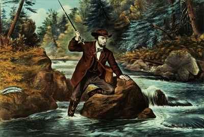 Brook Trout Fishing An Anxious Moment