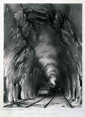Interior of Box Tunnel