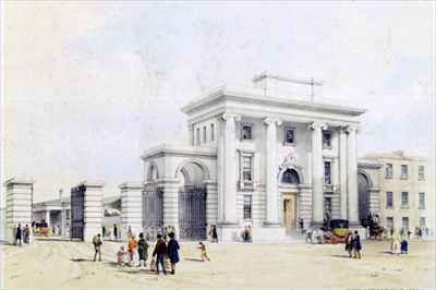 Entrance to Birmingham Station