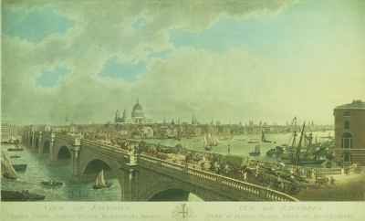 View of London taken from Albion Place, Blackfriars Bridge