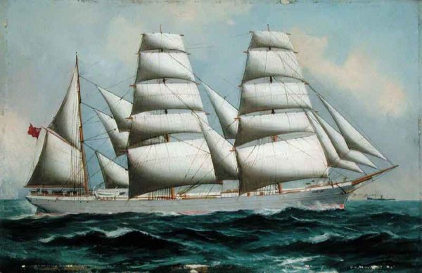 Three Masted Barque Annesley