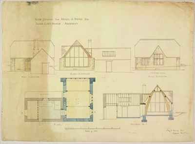 New Studio for Henry A. Payne esq. Saint Loes House, Amberley