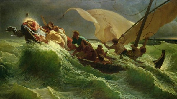 Christ Asleep in his Boat