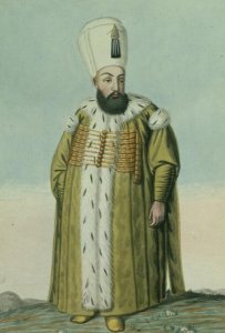 Amurath (Murad) III (1546-95) Sultan 1574-95, from A Series of Portraits of the Emperors of Turkey, 1808
