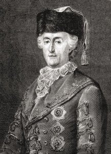 Catherine II, engraved by Stephane Pannemaker 1847-1930 from Histoire de la Revolution Francaise by Louis Blanc 1811-82