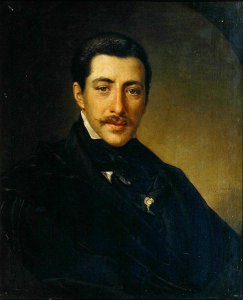 Portrait of the Author Alexander Sukhowo-Kobylin 1817-1903
