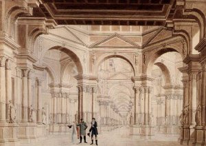 A Classical Sculpture Gallery, 1815