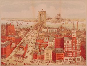 Brooklyn Bridge, c.1883