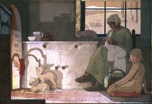 Study for The Foster Mother, 1925