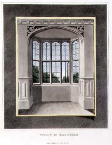 Window at Barningham Before from Fragments on the Theory and Practice of Landscape Gardening, pub. 1816