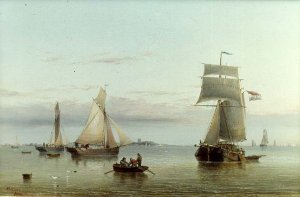 Calm on the Humber, 1864