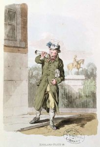 The Newsman from Costume of Great Britain