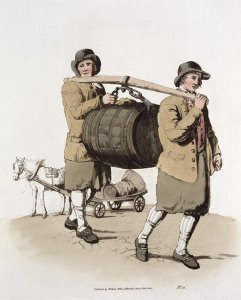 Brewers, from Costume of Great Britain published by William Miller, 1805