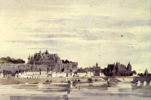 View of Amboise, France