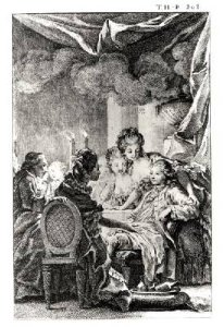Scene from LIngenu by Voltaire 1694-1778