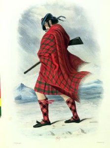 Scotsman in Highland Dress