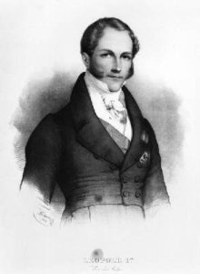 Portrait of Leopold I 1790-1865 of Saxe Cobourg Gotha 1832