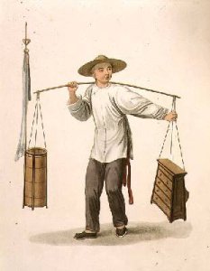 A Carpenter plate 30 from The Costume of China