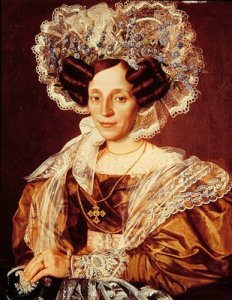 Portrait of Barbara Smetanova mother of Federic Smetana
