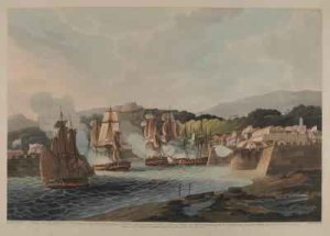 Taking the Island of Curacoa January 1st 1807