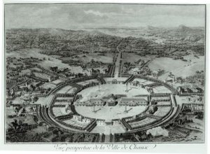 Perspective View of the Town of Chaux