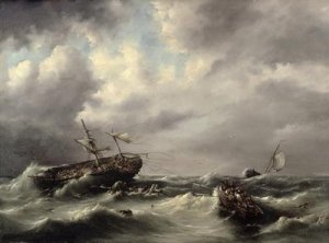 A Storm at Sea